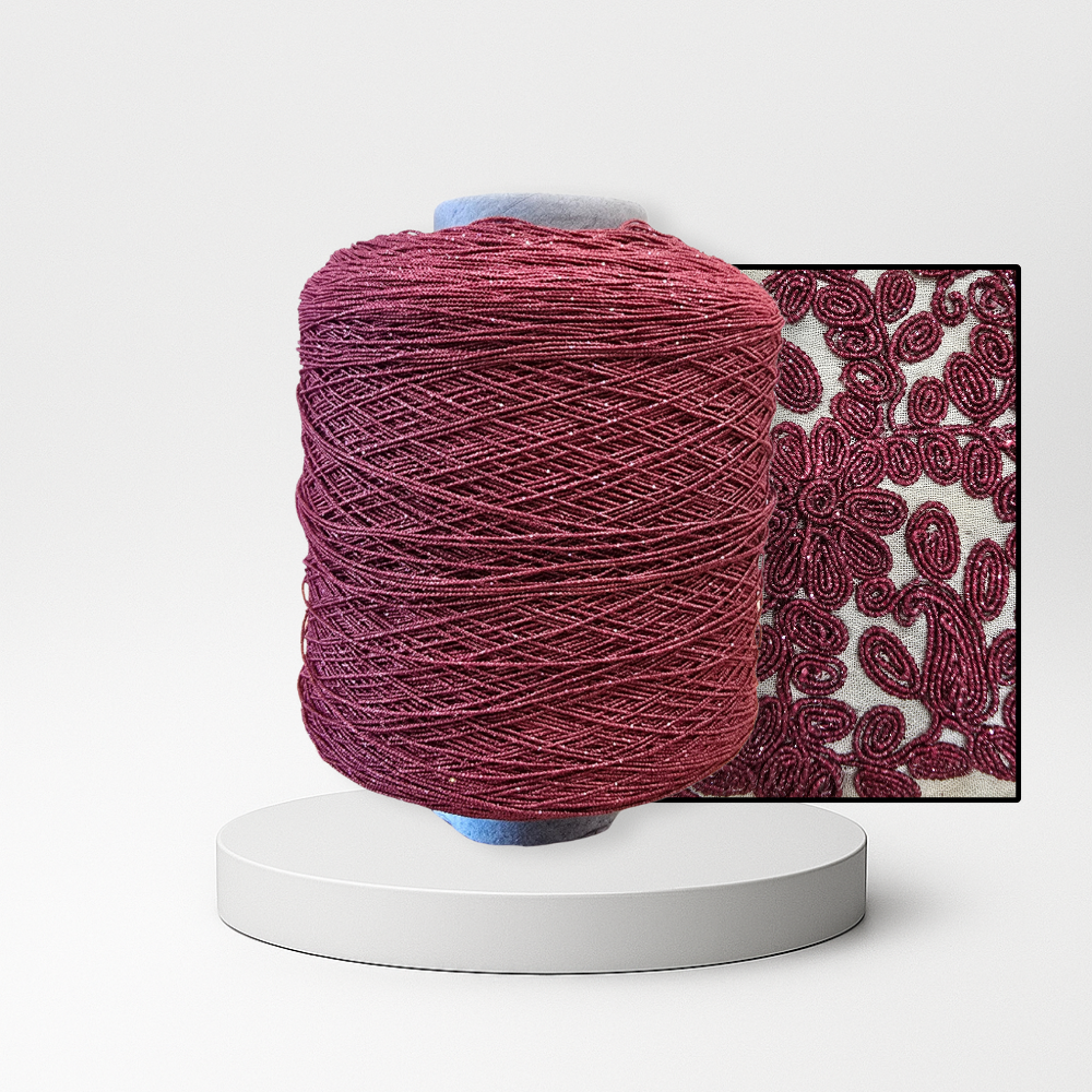 Tone To Tone Glitter(Maroon)